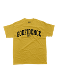 Godfidence T-shirt (MUSTARD)