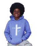 "RELAX I GOD IT" CROSS DESIGN UNISEX T-shirt (PURPLE)